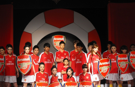 阿森纳召开2010年春夏新品发布会