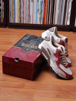 纽约DQM鞋店联名Nike Air Max 90 Current Huarache熏肉配色