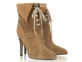 Chloé 2009秋冬女士绒面革系带踝启动
