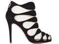 好莱坞最爱 Christian Louboutin Circus 120 镂空踝靴