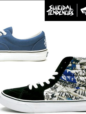 Vans��������Suicidal Tendencies��ɱ�����ֶӻ���Ь��װ����Era��ʽ