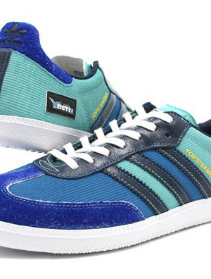 adidas Original联名邀仓石一树与HECTIC江川芳文推出Yops! Samba球鞋