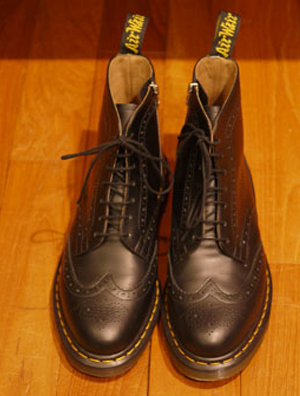 藤原浩与清永浩文Uniform Experiment联名Dr. Martens马丁大夫靴预览