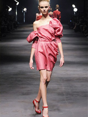 Lanvin 2010春夏新款红色高跟鞋