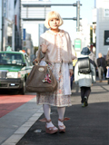 春暖花开,日本街头长裙vs短裙