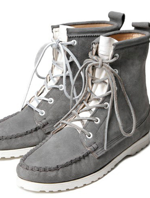 日本格斗家宇野熏品牌UCS与美国Quoddy Trail Moccasin合作高筒皮靴