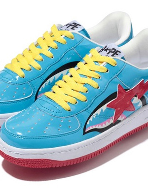 A Bathing Ape公布2010秋季Bape Sta Shark鲨鱼鞋款