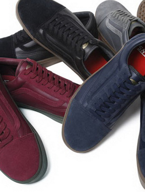 Supreme����Vans����2010�ﶬHalf Cab��Old Skoolϵ��Ь��