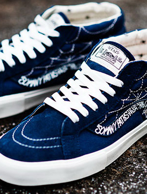 西山彻WTAPS联名VANS SYNDICATE系列SK8 Mid及Authentic鞋款