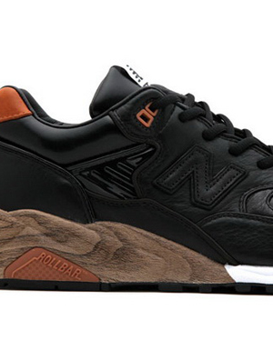 Hectic x Mita Sneakers x New Balance三方联名10周年木纹限定MT580跑鞋