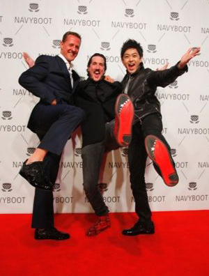 NAVYBOOT携手舒马赫设计限量版MSone豪华运动鞋