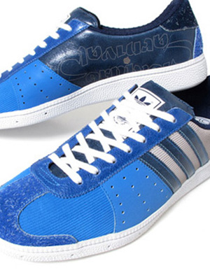 ��ɫ��ͷսʿ��adidas Originals x HECTIC x YOPS! Immotile Low Top Sneaker