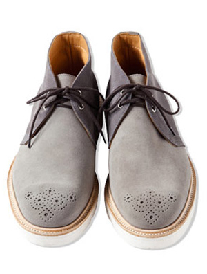 斯文潮男首选,Tricker's x CASH CA Saddle & Chukka