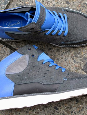 Solebox x Lacoste 10789 Boot 多材质混合鞋款