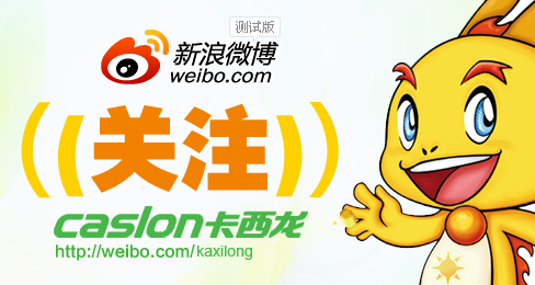 卡西龙品牌借力微博营销占据市场制高点