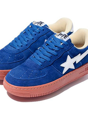 ���ղ��ܵ���ɫ�ǹ⣬A BATHING APE BRICK SOLE BAPE STA
