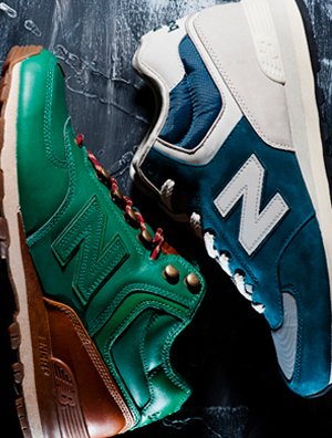 亚太专属潮流鞋款,Leftfoot x Streething x New Balance H574 Past Present