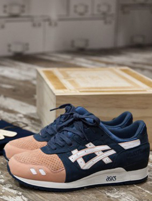 奇才与经典的合力公演,Ronnie Fieg x ASICS Gel Lyte III
