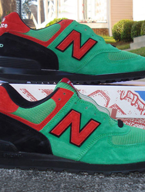 张扬配色,炫丽十足,DJ MARS X NEW BALANCE 574