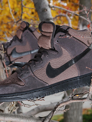 ������ľ�ʸУ�Nike Dunk SB High Dark Oak