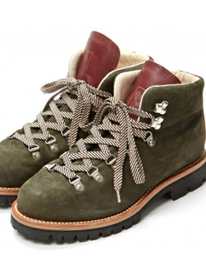 ����ײɫɫϵ��A BATHING APE ����2012�괺�ļ��� Mountain Soldier Boots