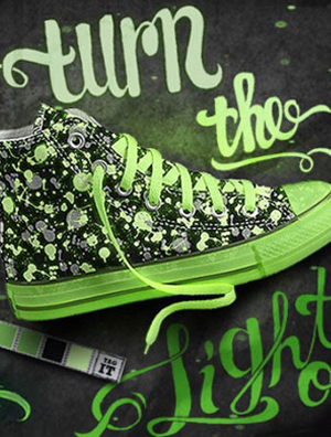 Converse¶¨ÖÆ·þÎñ ´òÔìÊôÓÚÄãµÄÒ¹¹âЬ¿î