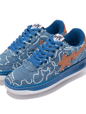 µ¤ÄþÎïÁÏ+°×É«ÃÔ²Ê A Bathing Ape 2012´ºÏļ¾¶ÈпîBAPE STA