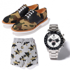 Bape释出2012年Golden Week 度假系列服饰单品