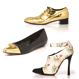Derek Lam 2012秋季女鞋:古典与摩登的相结合