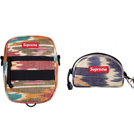 民族印染花纹,Supreme Box logo小型包袋系列