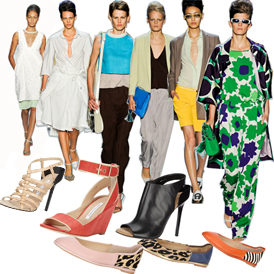 DVF 2012春夏女鞋:打造最完美都市女人