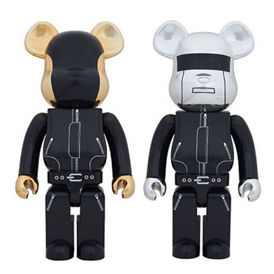 Medicom Toy将携手Daft Punk推出限量版1000% BE@RBRICK