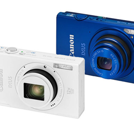 佳能发布'IXUS 510 HS & 240 HS'相机新品