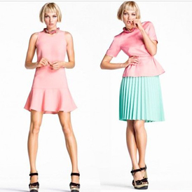 ��ģJessica Hart ��������H&M 2012�ļ�Lookbook 