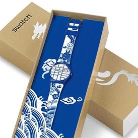 µäÐÍÇ໨´ÉÍó±í£¬Swatch 'Year of the Dragon' Watch