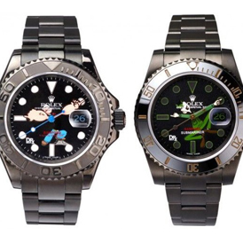 美国设计师Dr.Romanelli联手Rolex 推出特别定制表款