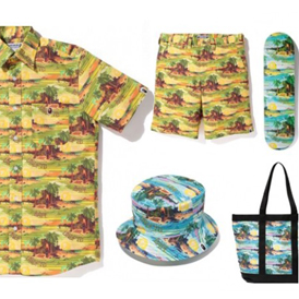 A BATHING APE x UNDEFEATED 夏日系列登场
