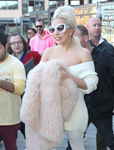Lady Gaga һ����ɫЬ����������Ϥ����ͷ