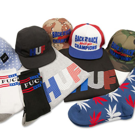 HUF 推出2012主题系列新作“Red White & Blue”