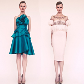 Marchesa2013度假系列:玫瑰花少女登场