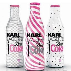 Coca-Cola x Karl Lagerfeld携手推出可口可乐瓶