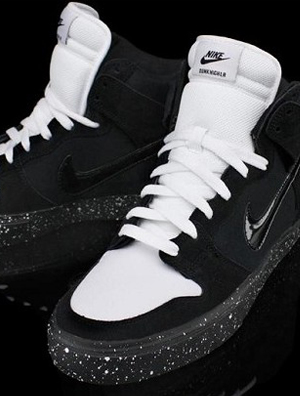 NIKE DUNK HI 再次推出黑白配色的“斑点”新品