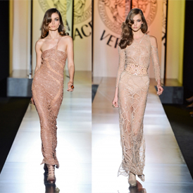 VERSACE 2012秋冬高定:水波中的美杜莎