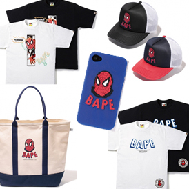 A Bathing Ape x Spider Man 合作推出联名系列