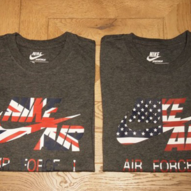 Nike AF-1 释出伦敦奥运主题T恤