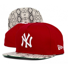 NEW ERA推出NEW YORK YANKEES蛇皮棒球帽