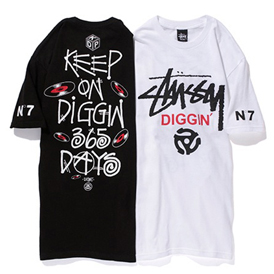 K.O.D.P x Stussy 联名T恤发布