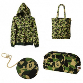 BAPE ����DisneySea �Ƴ���ͨ����ϵ����Ʒ