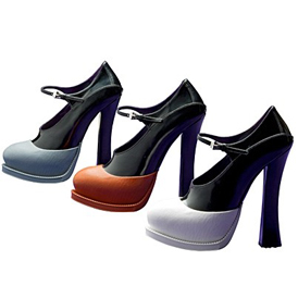 Prada 2012秋冬系列:宫廷范儿复古美鞋