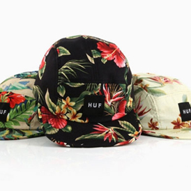 HUF 推出系列夏威夷花卉系列棒球帽款